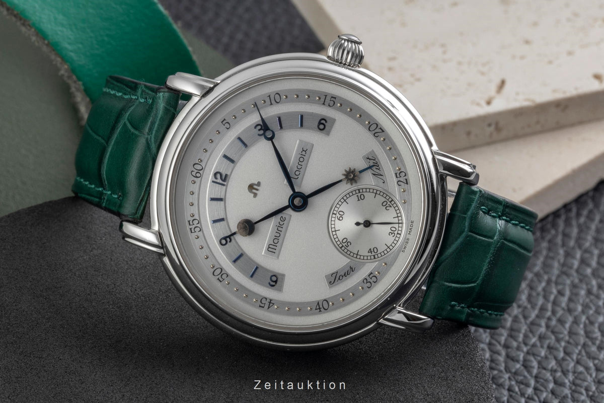 Maurice Lacroix Masterpiece acier à remontage manuel montre pour hommes 07769  [2606182]