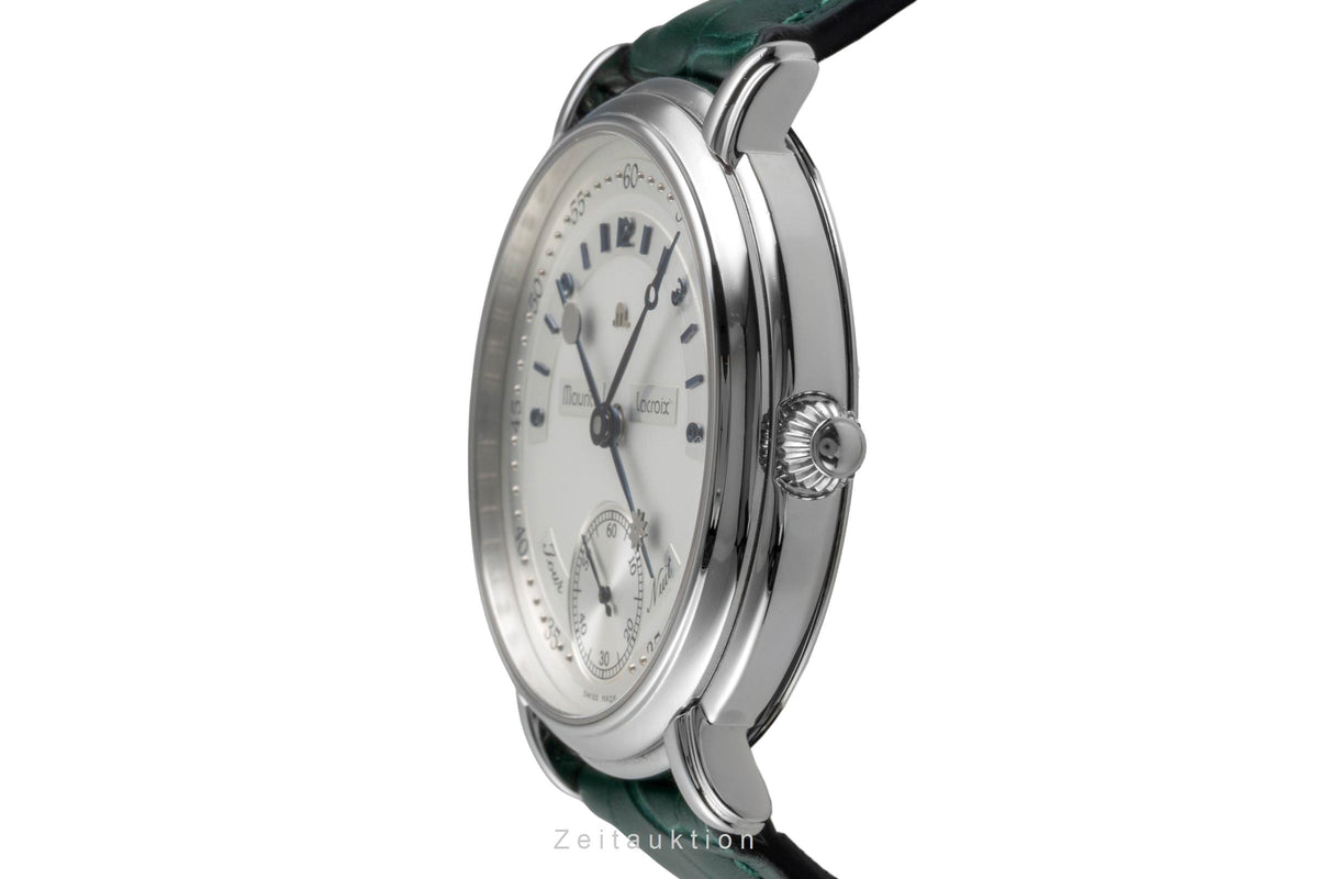 Maurice Lacroix Masterpiece acier à remontage manuel montre pour hommes 07769  [2606182]
