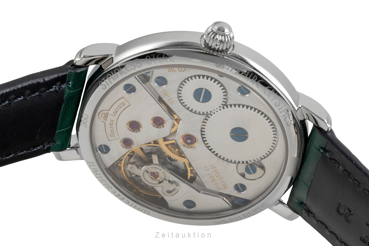 Maurice Lacroix Masterpiece acier à remontage manuel montre pour hommes 07769  [2606182]