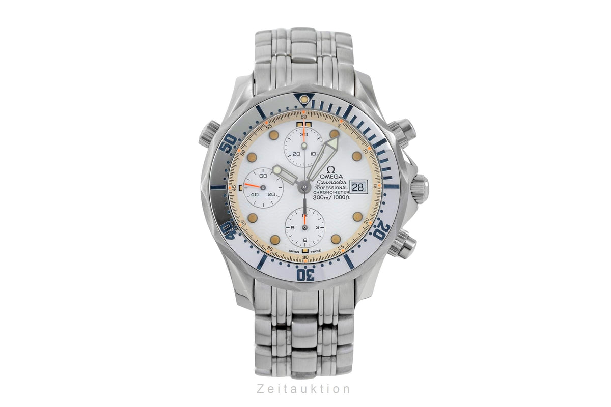 Omega Seamaster cronógrafo acero automático reloj para caballeros 2598.20.00  [2606184]