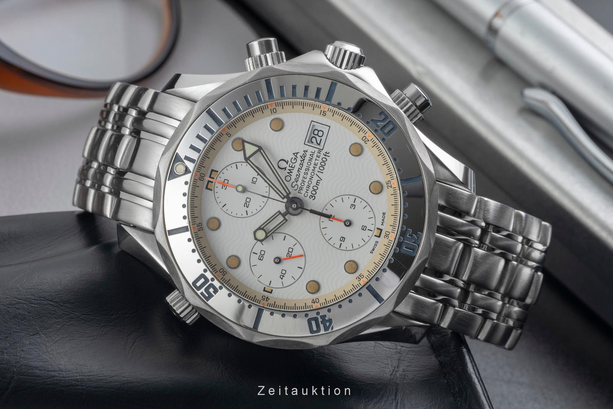 Omega Seamaster cronógrafo acero automático reloj para caballeros 2598.20.00  [2606184]