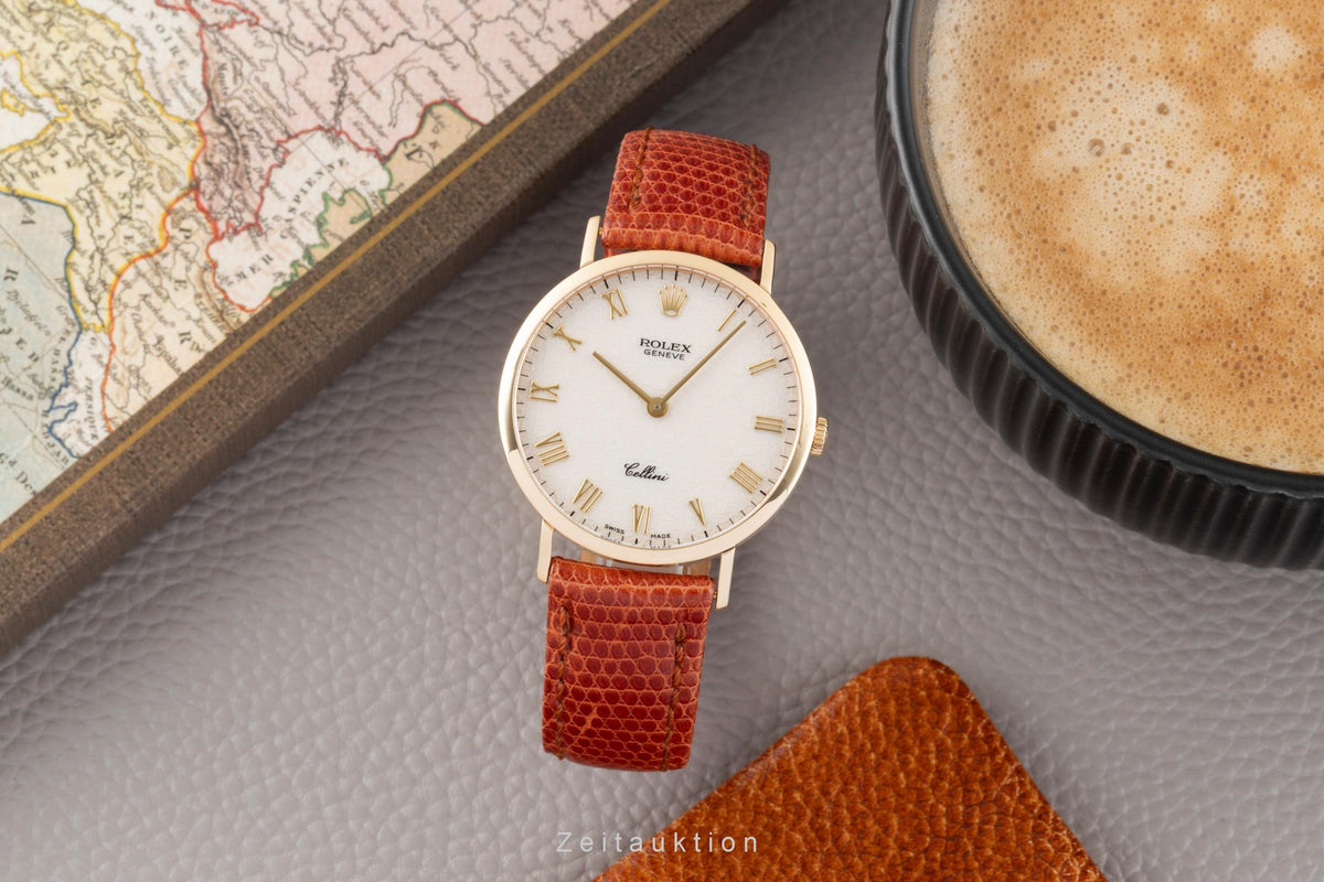 Rolex Cellini or 18 ct à remontage manuel montre pour hommes 4112  [2606185]