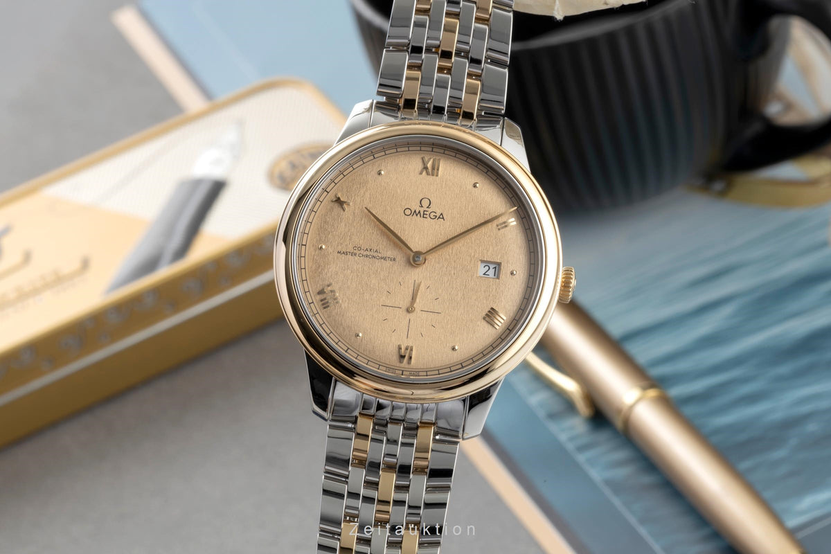 Omega De Ville steel / gold automatic men's watch 434.20.41.20.08.001  [2606189]