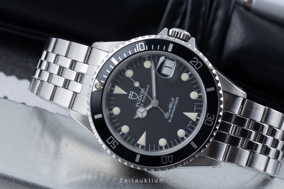 Tudor Submariner steel automatic men's watch 75090  [2606190]