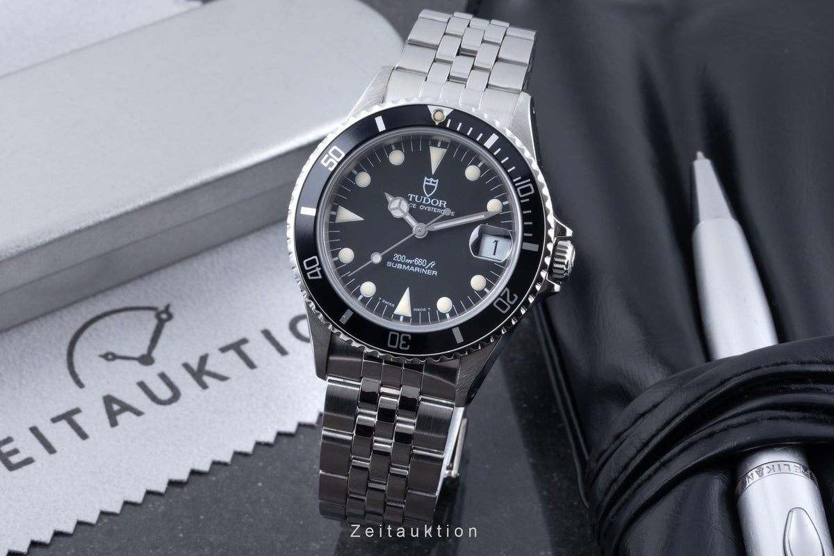 Tudor Submariner steel automatic men's watch 75090  [2606190]