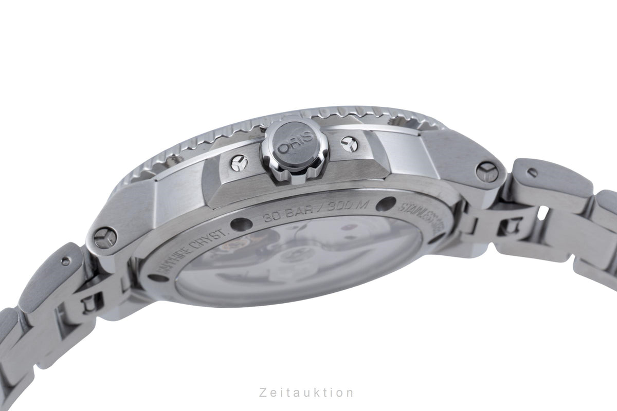 Oris Aquis Date steel automatic men's watch 01 400 7763 4135-07 8 24 09PEB LP: 3500EUR  [2606192]