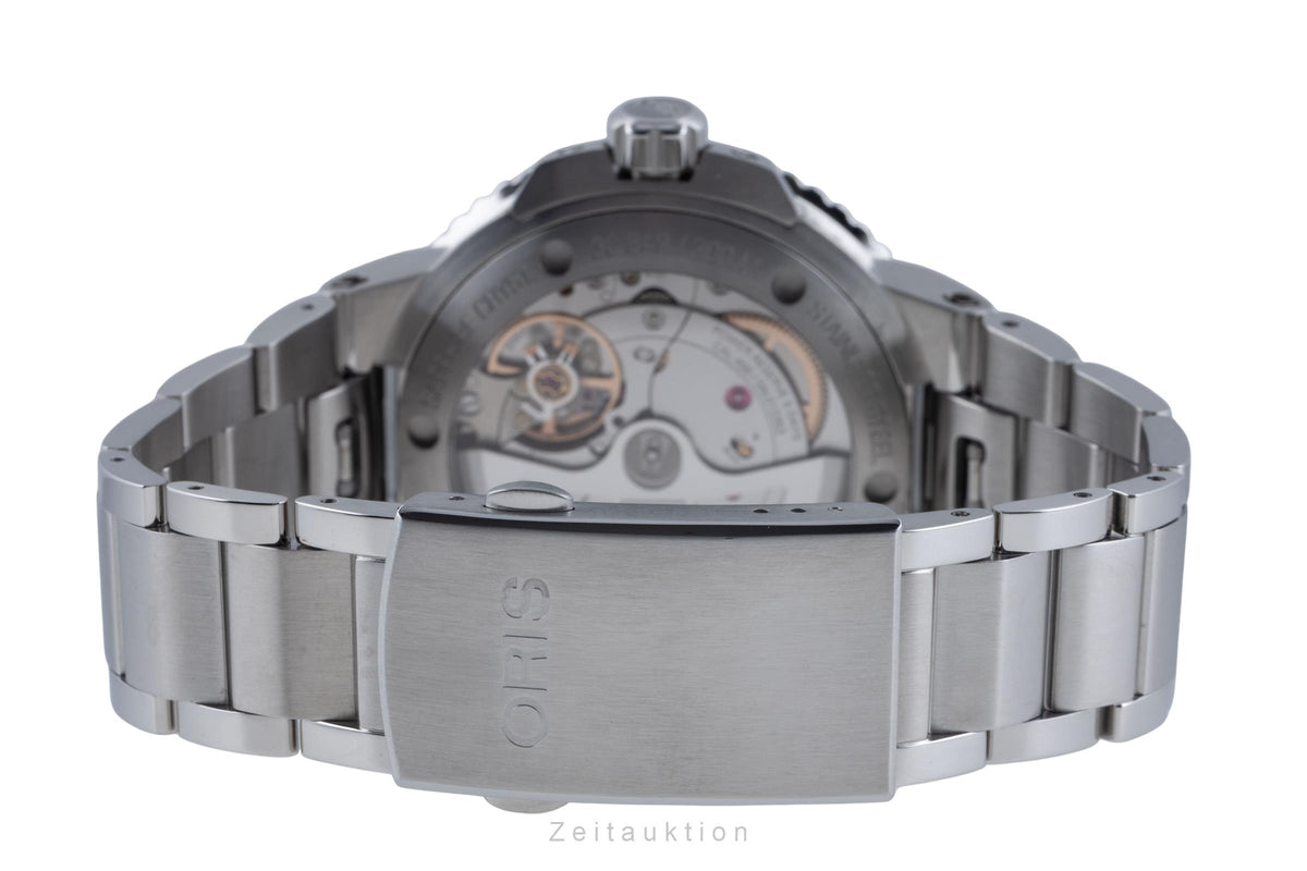 Oris Aquis Date steel automatic men's watch 01 400 7763 4135-07 8 24 09PEB LP: 3500EUR  [2606192]