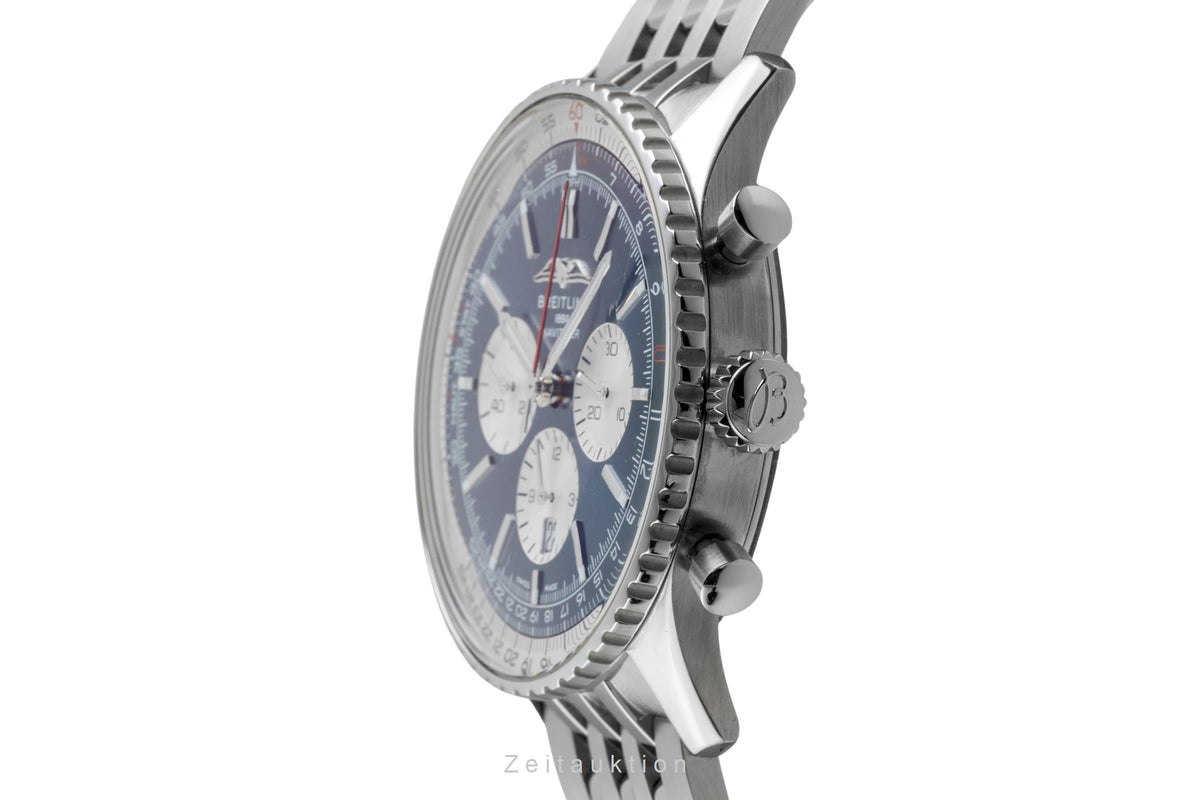 Breitling Navitimer 01 46 cronografo acciaio automatismo orologio da uomo AB0137211C1P1  [2606193]