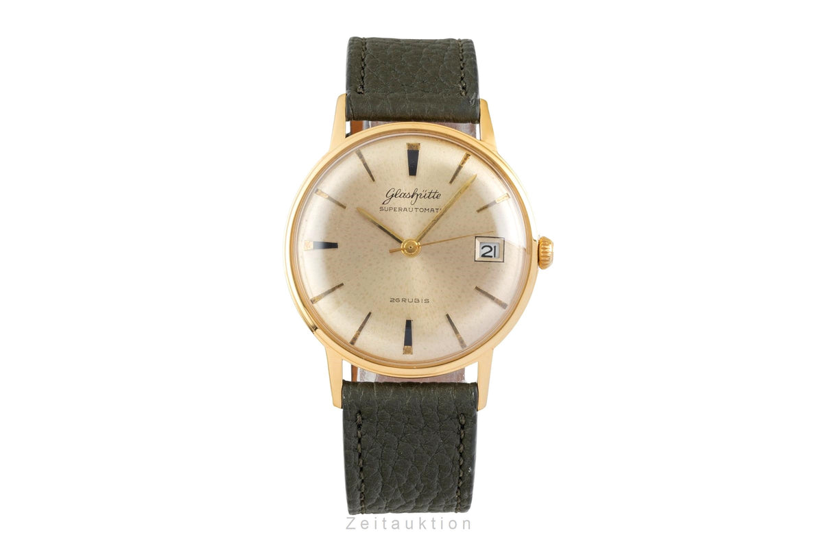 Glashütte Spezimatic gilt-brass automatic men's watch Vintage  [2606195]