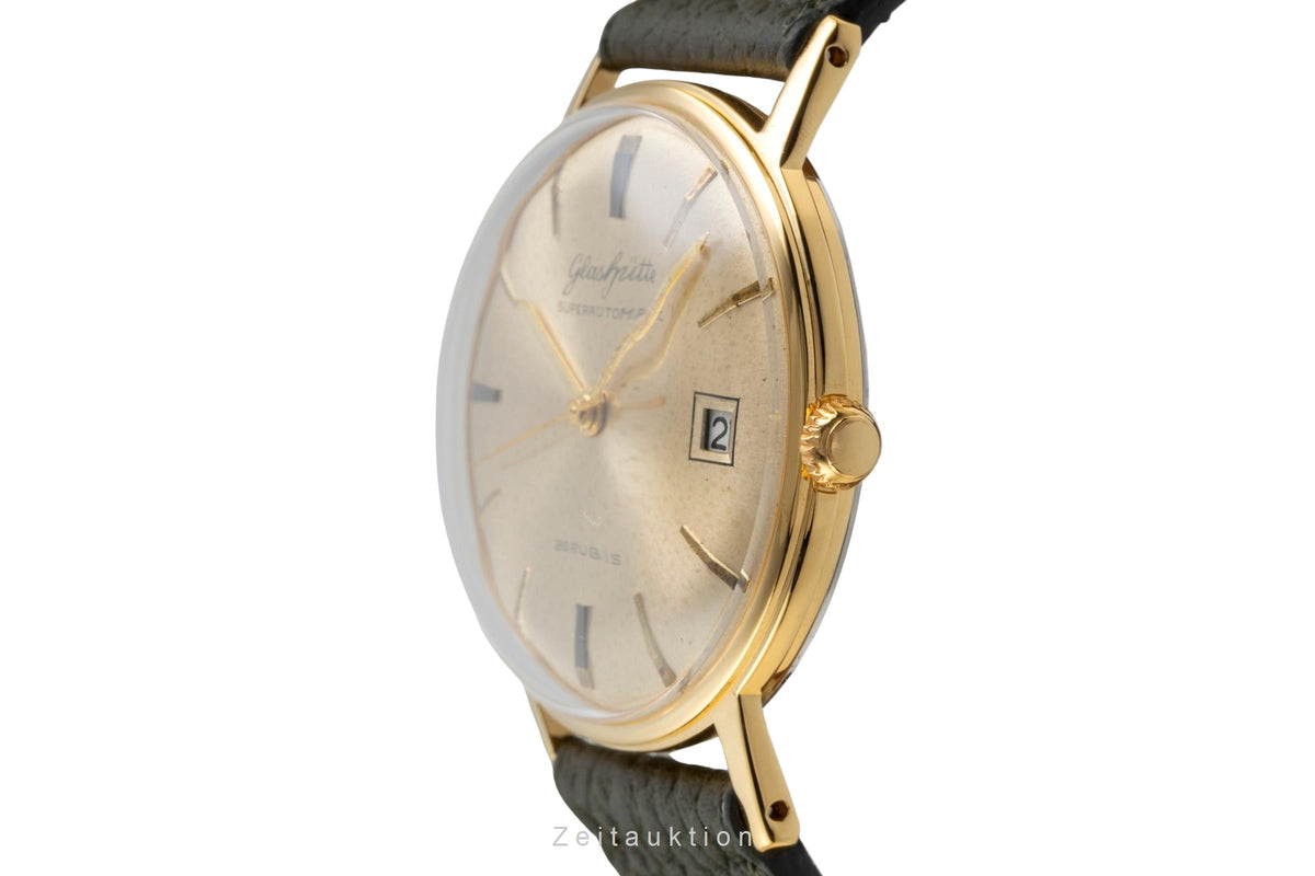 Glashütte Spezimatic gilt-brass automatic men's watch Vintage  [2606195]