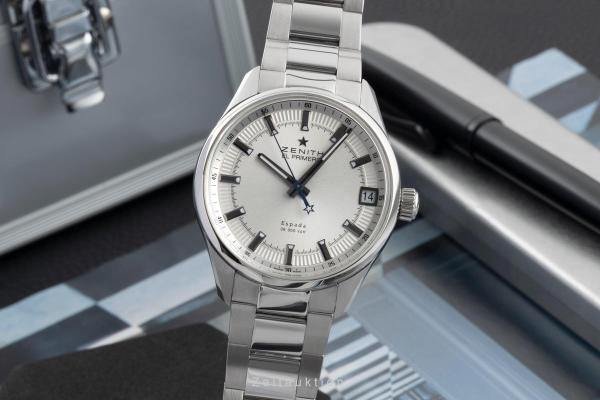 Zenith El Primero Espada Automatik Edelstahl Herrenuhr Ref. 03.2170.4650  [2606197]