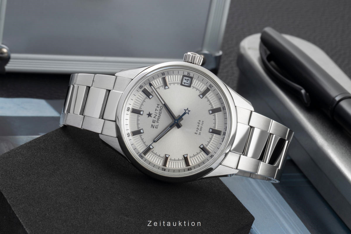 Zenith El Primero Espada Automatik Edelstahl Herrenuhr Ref. 03.2170.4650  [2606197]