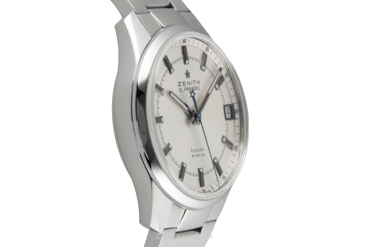Zenith El Primero Espada Automatik Edelstahl Herrenuhr Ref. 03.2170.4650  [2606197]