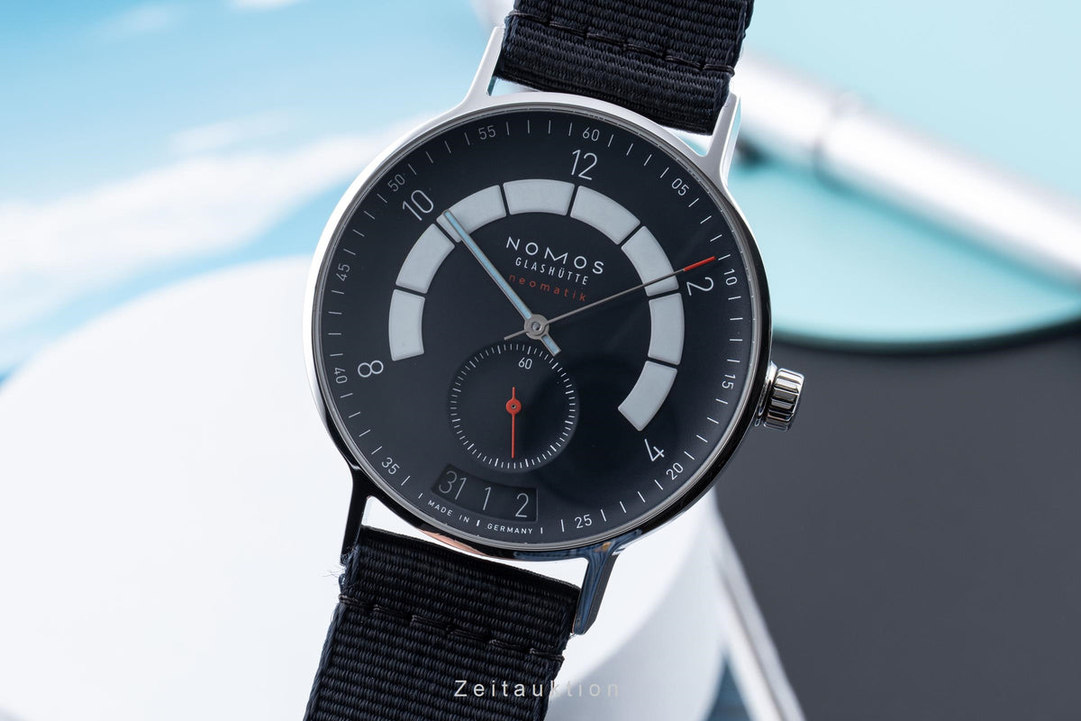 Nomos Neomatik steel automatic men's watch 1302 LP: 4400EUR  [2606198]