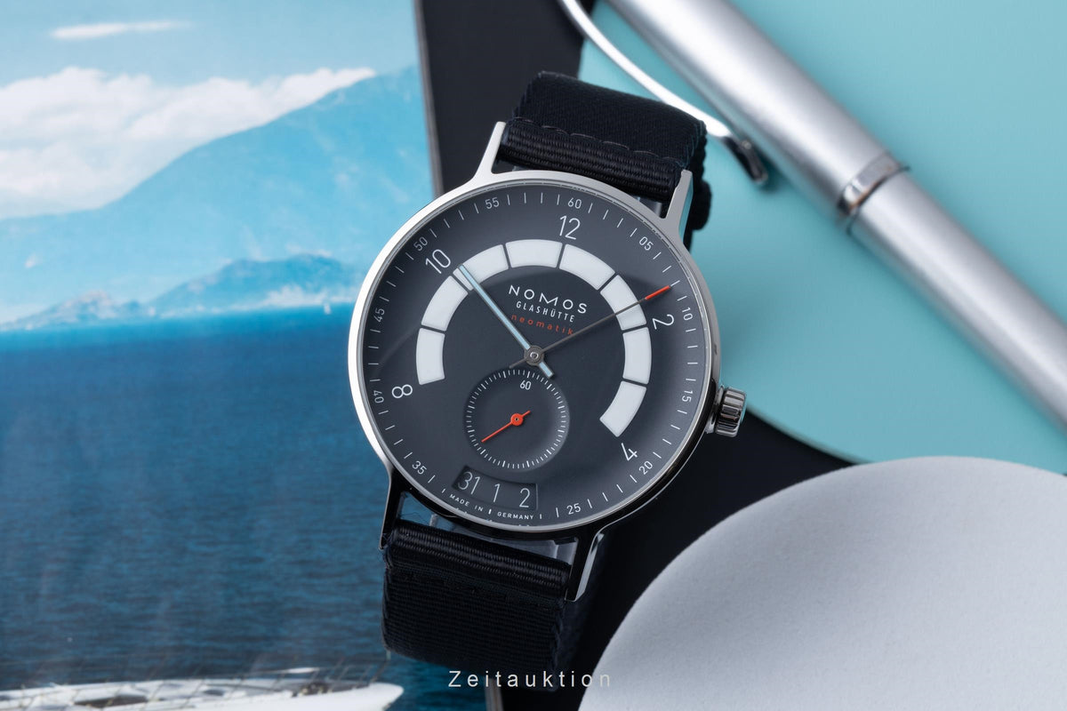 Nomos Neomatik steel automatic men's watch 1302 LP: 4400EUR  [2606198]