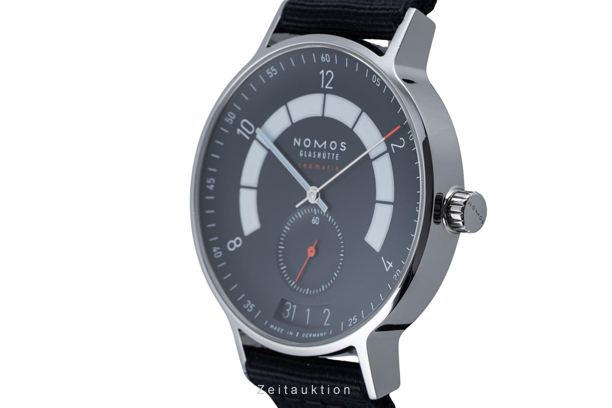 Nomos Neomatik steel automatic men's watch 1302 LP: 4400EUR  [2606198]