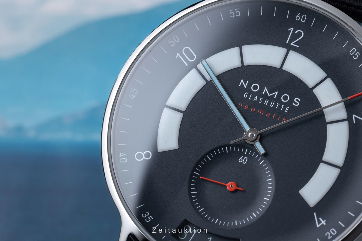 Nomos Neomatik steel automatic men's watch 1302 LP: 4400EUR  [2606198]