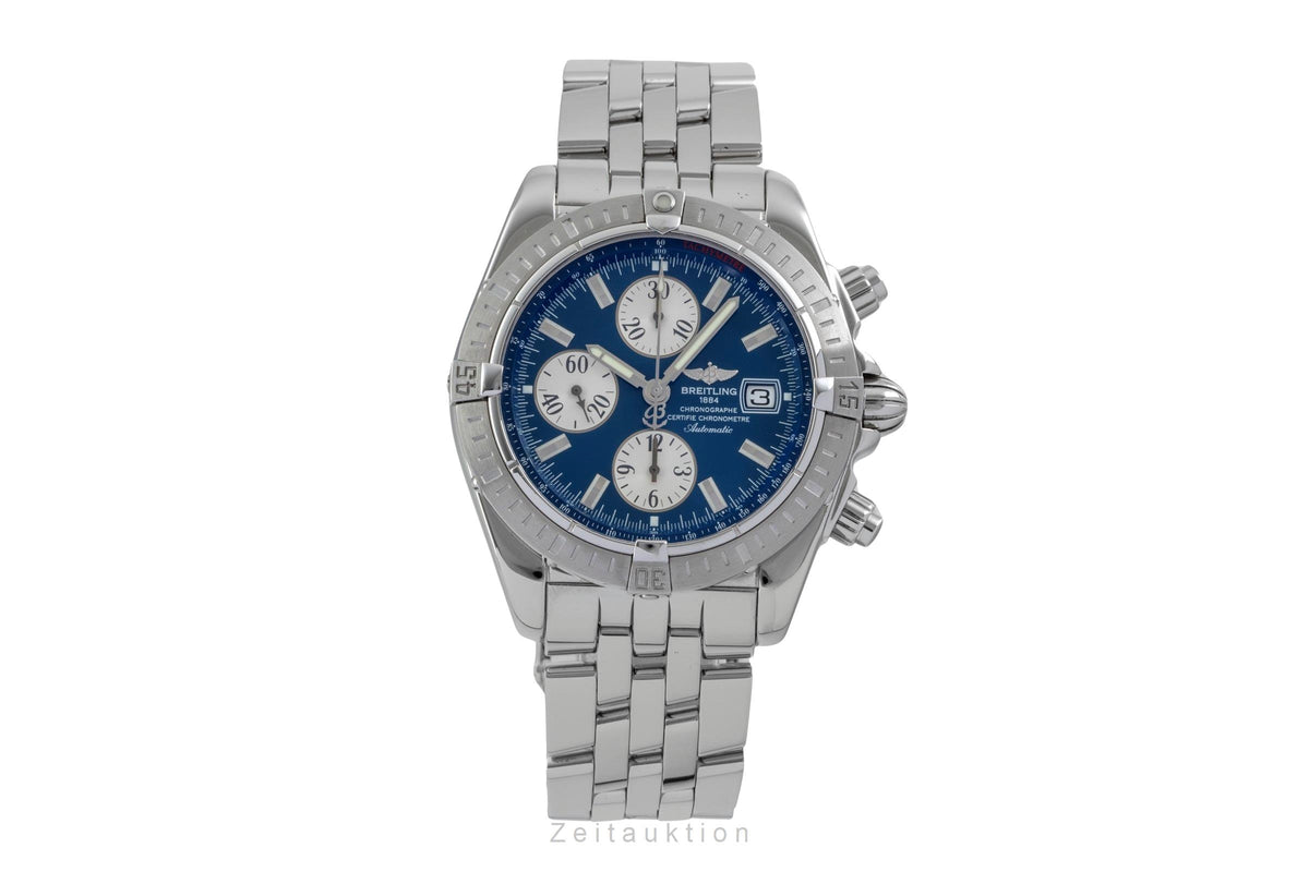 Breitling Evolution cronografo acciaio automatismo orologio da uomo A13356  [2606200]