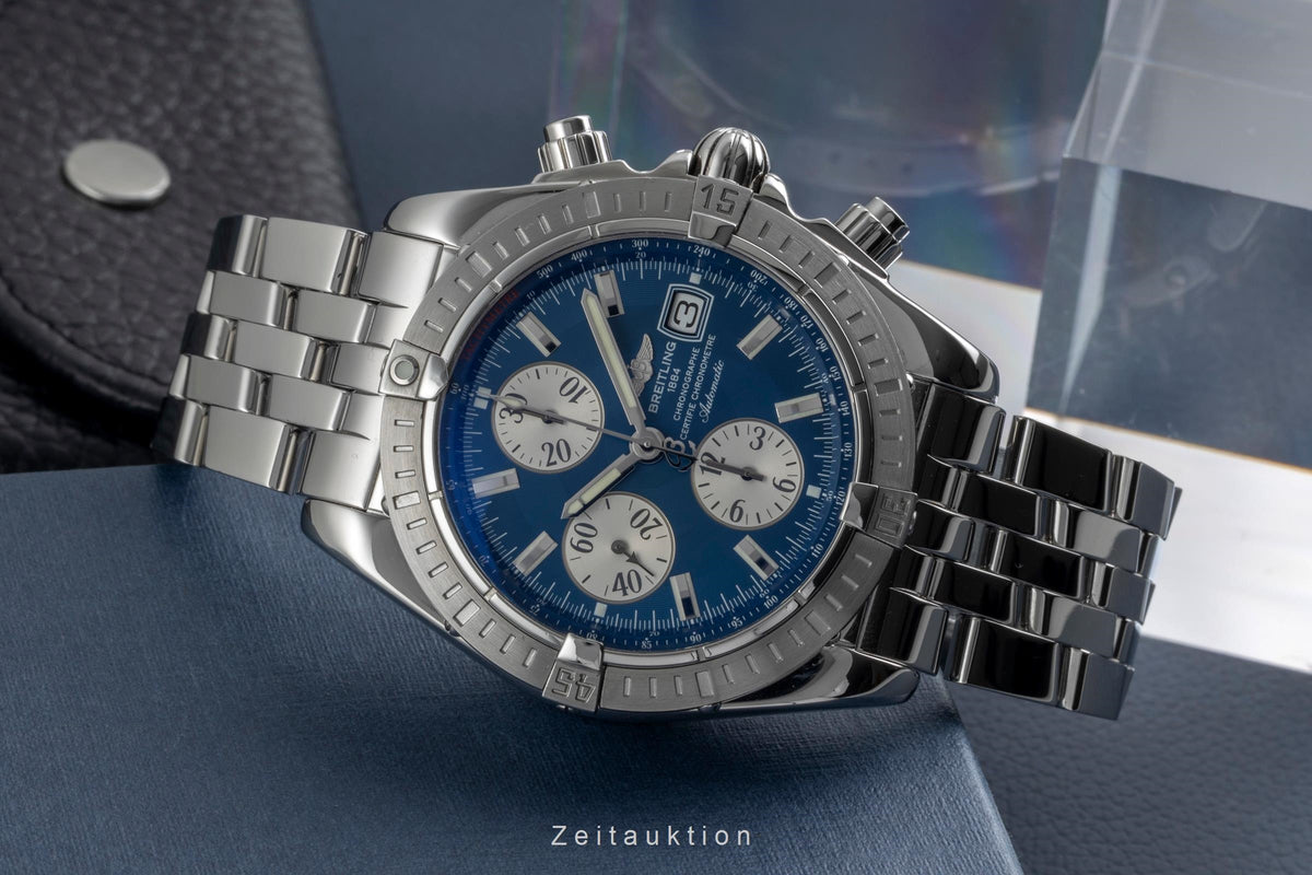 Breitling Evolution cronografo acciaio automatismo orologio da uomo A13356  [2606200]