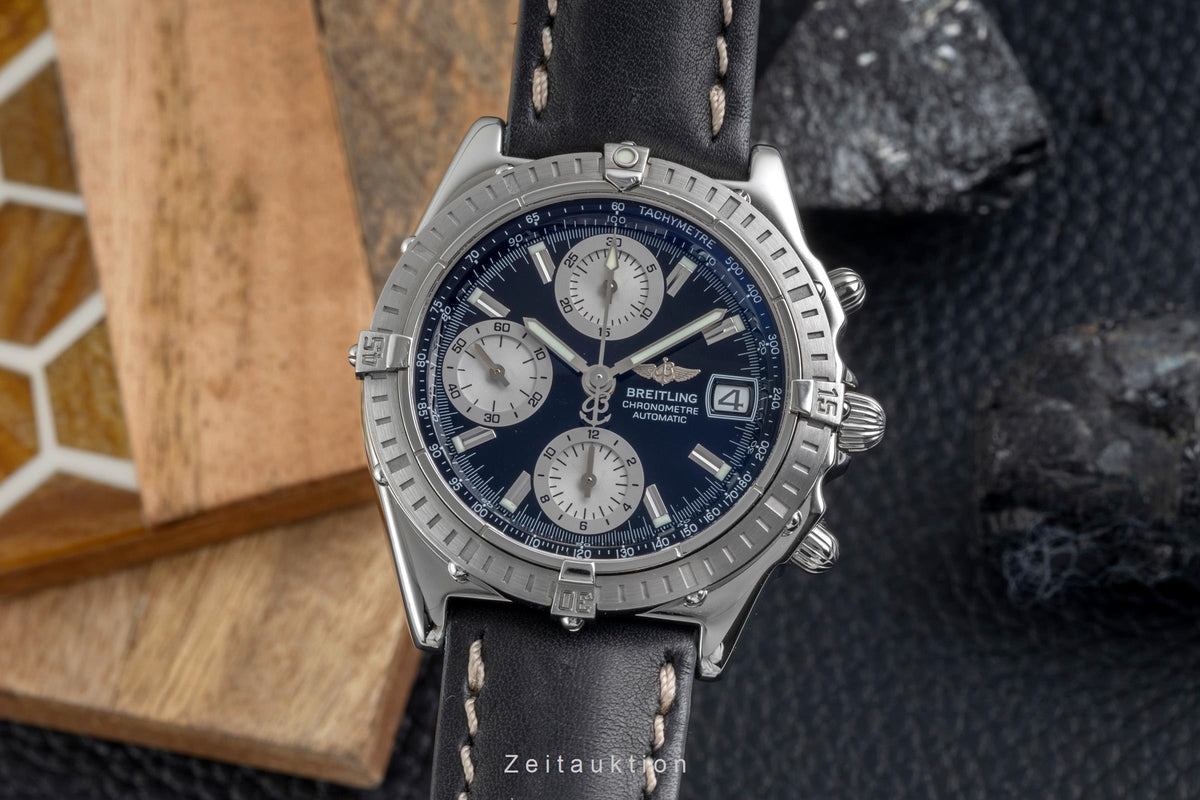 Breitling Chronomat chronograph steel automatic men's watch A13352-011  [2606201]