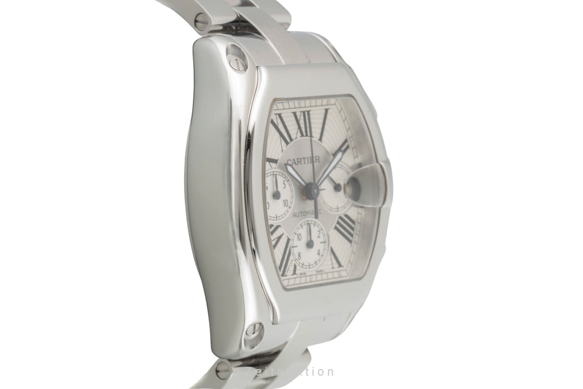 Cartier Roadster chronograph steel automatic men's watch W62019X6  [2606208]