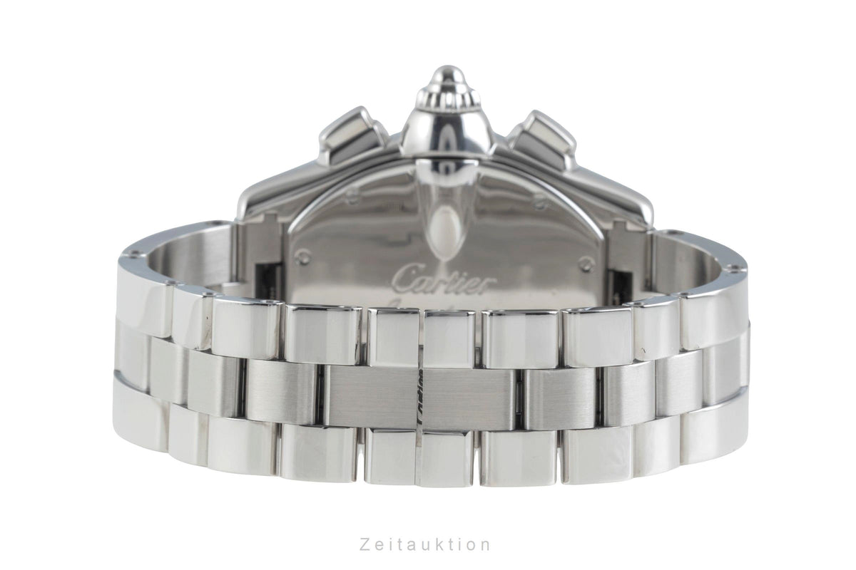 Cartier Roadster chronograph steel automatic men's watch W62019X6  [2606208]
