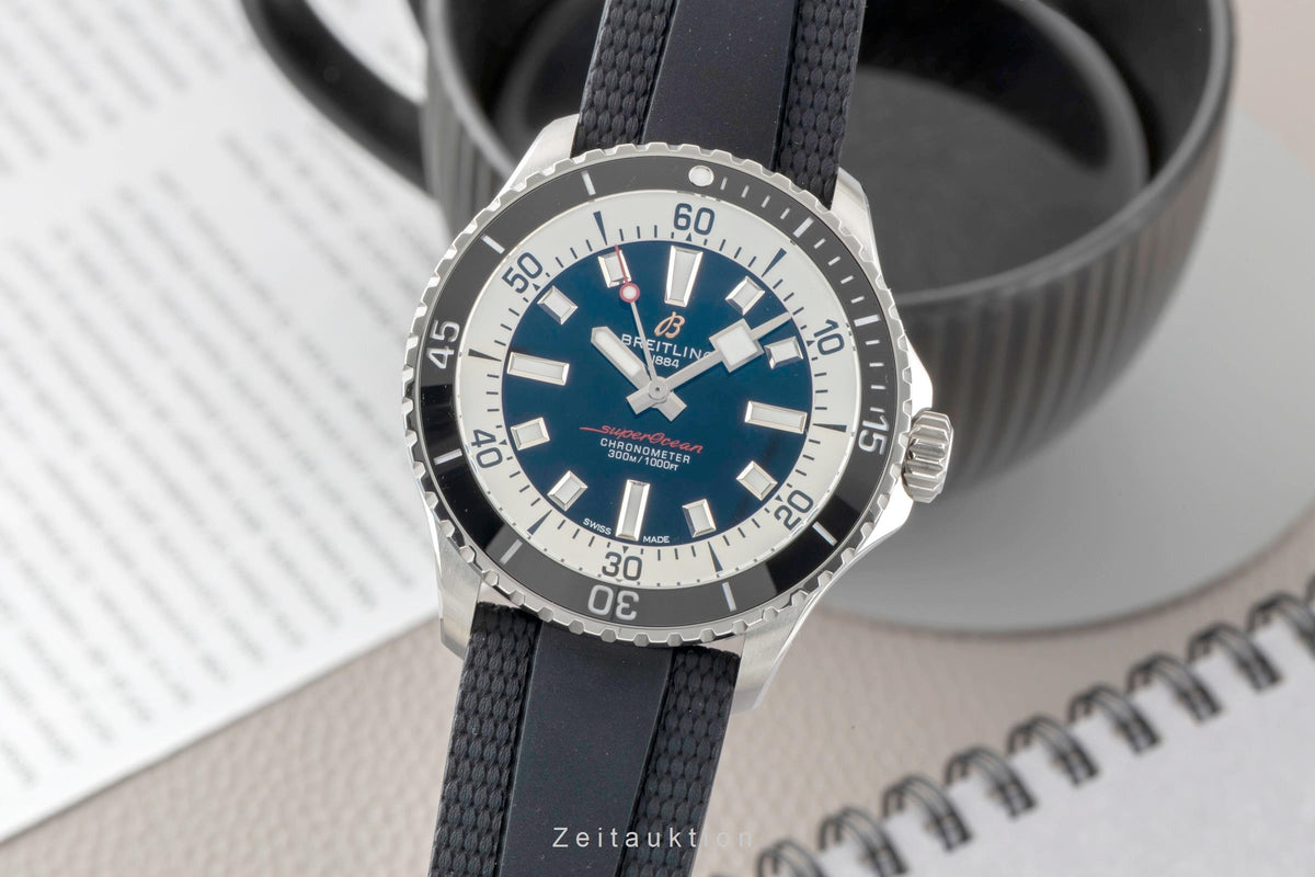 Breitling Superocean steel automatic men's watch A17375211B1S1 LP: 5550EUR  [2606209]