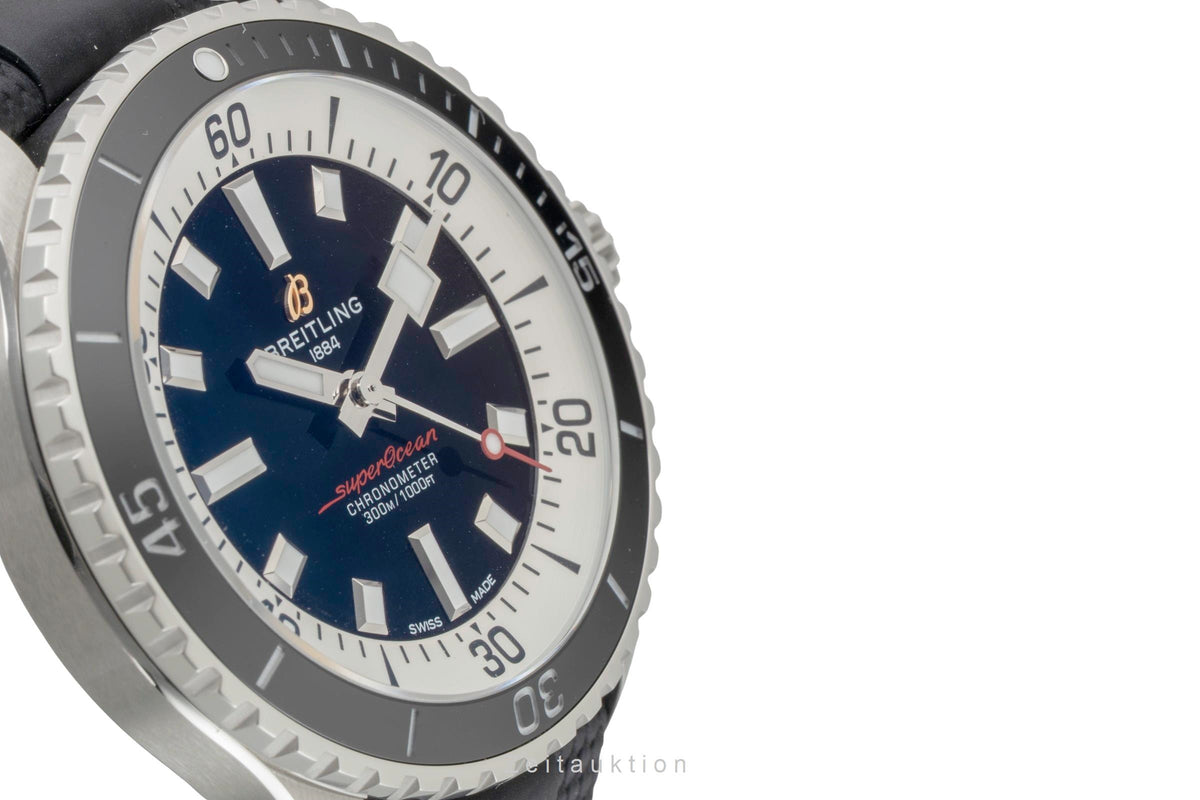 Breitling Superocean steel automatic men's watch A17375211B1S1 LP: 5550EUR  [2606209]