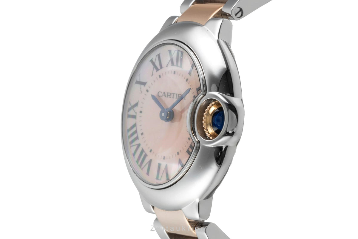 Cartier Ballon Bleu de Cartier steel / gold quartz women's watch W6920034  [2606210]