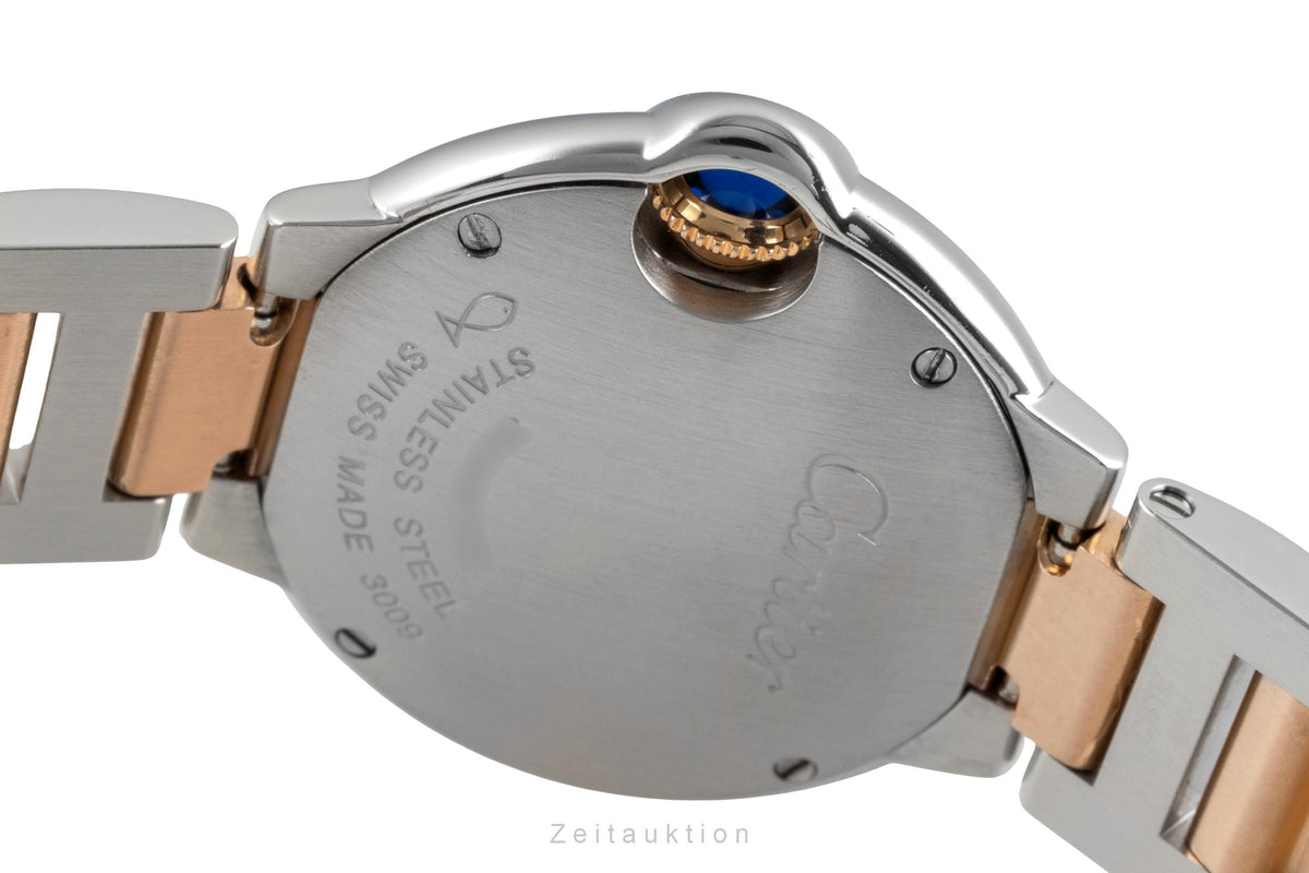 Cartier Ballon Bleu de Cartier steel / gold quartz women's watch W6920034  [2606210]