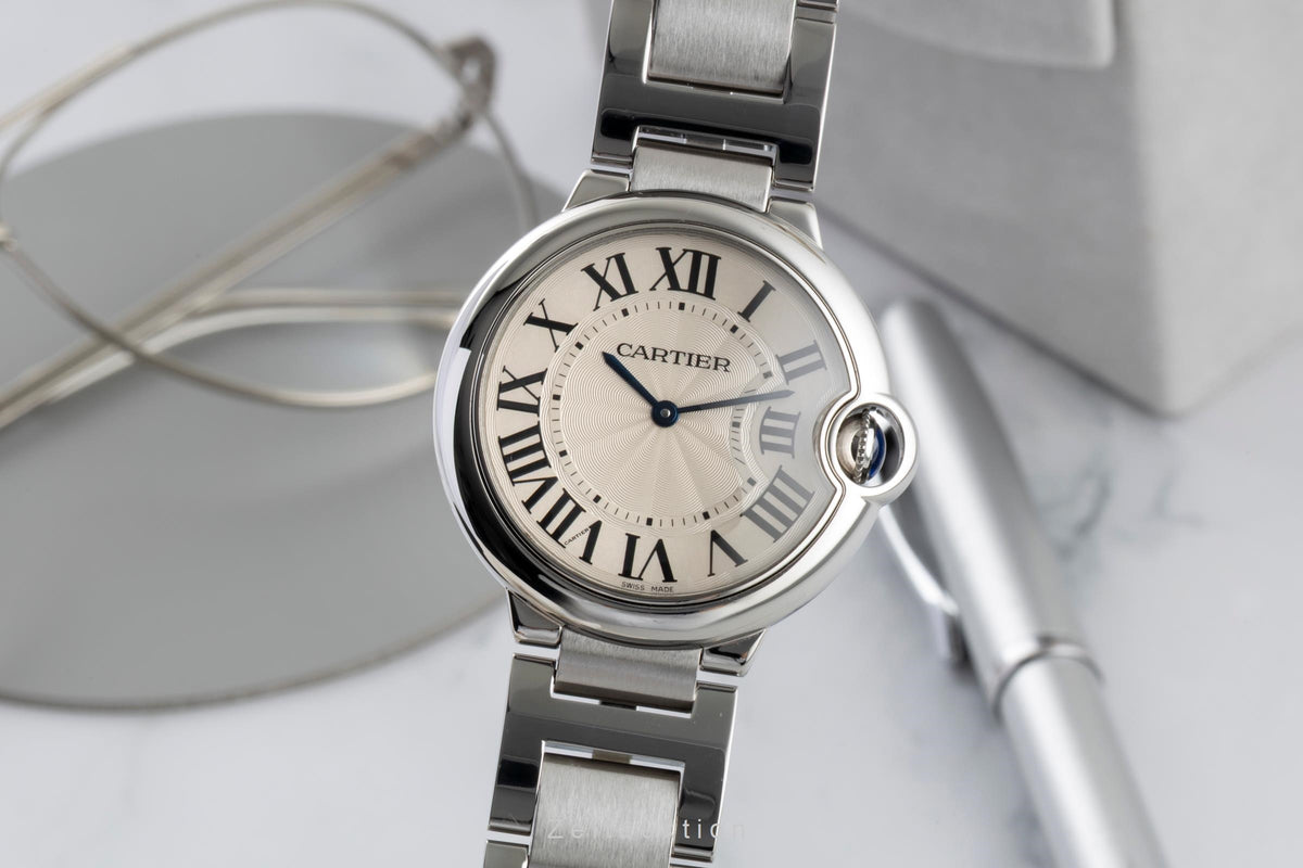 Cartier Ballon Bleu de Cartier Edelstahl Quarz Medium Size Ref. W69011Z4 3005 [2606211]