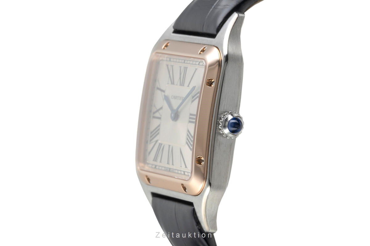 Cartier Santos Dumont steel / gold quartz women's watch W2SA0012 LP: 6700EUR  [2606212]