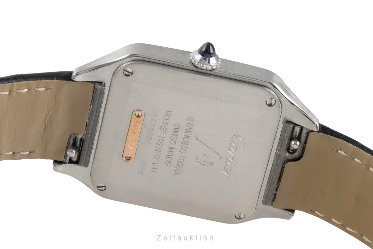 Cartier Santos Dumont steel / gold quartz women's watch W2SA0012 LP: 6700EUR  [2606212]
