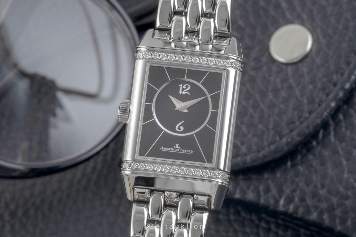 Jaeger LeCoultre Reverso acier à remontage manuel montre pour femmes Q2668130,  211.8.44  [2606213]