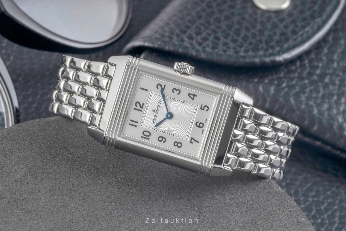 Jaeger LeCoultre Reverso acier à remontage manuel montre pour femmes Q2668130,  211.8.44  [2606213]