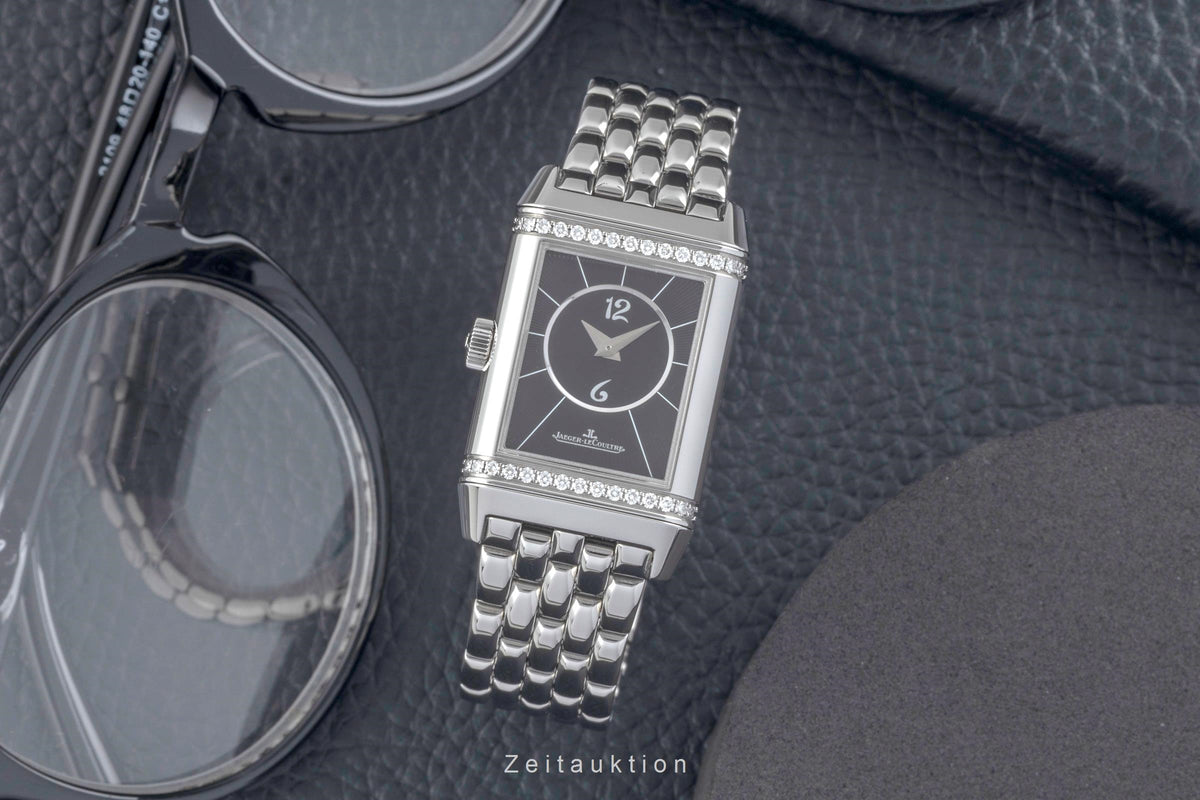 Jaeger LeCoultre Reverso acier à remontage manuel montre pour femmes Q2668130,  211.8.44  [2606213]