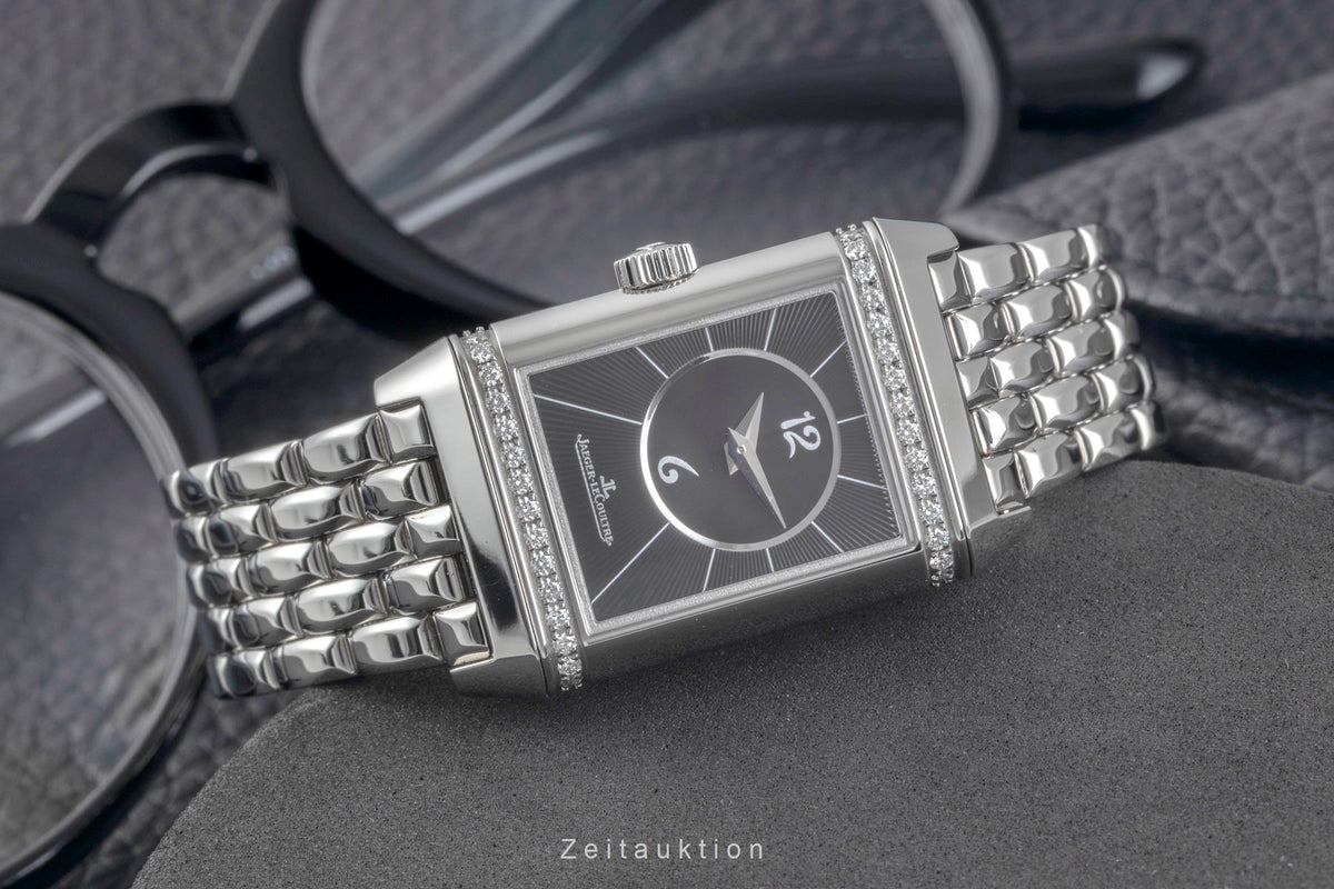 Jaeger LeCoultre Reverso acier à remontage manuel montre pour femmes Q2668130,  211.8.44  [2606213]