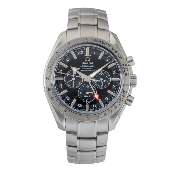Omega Speedmaster Broad Arrow Chronograph Stahl Automatik Herrenuhr 3581.50.00 [2606214]