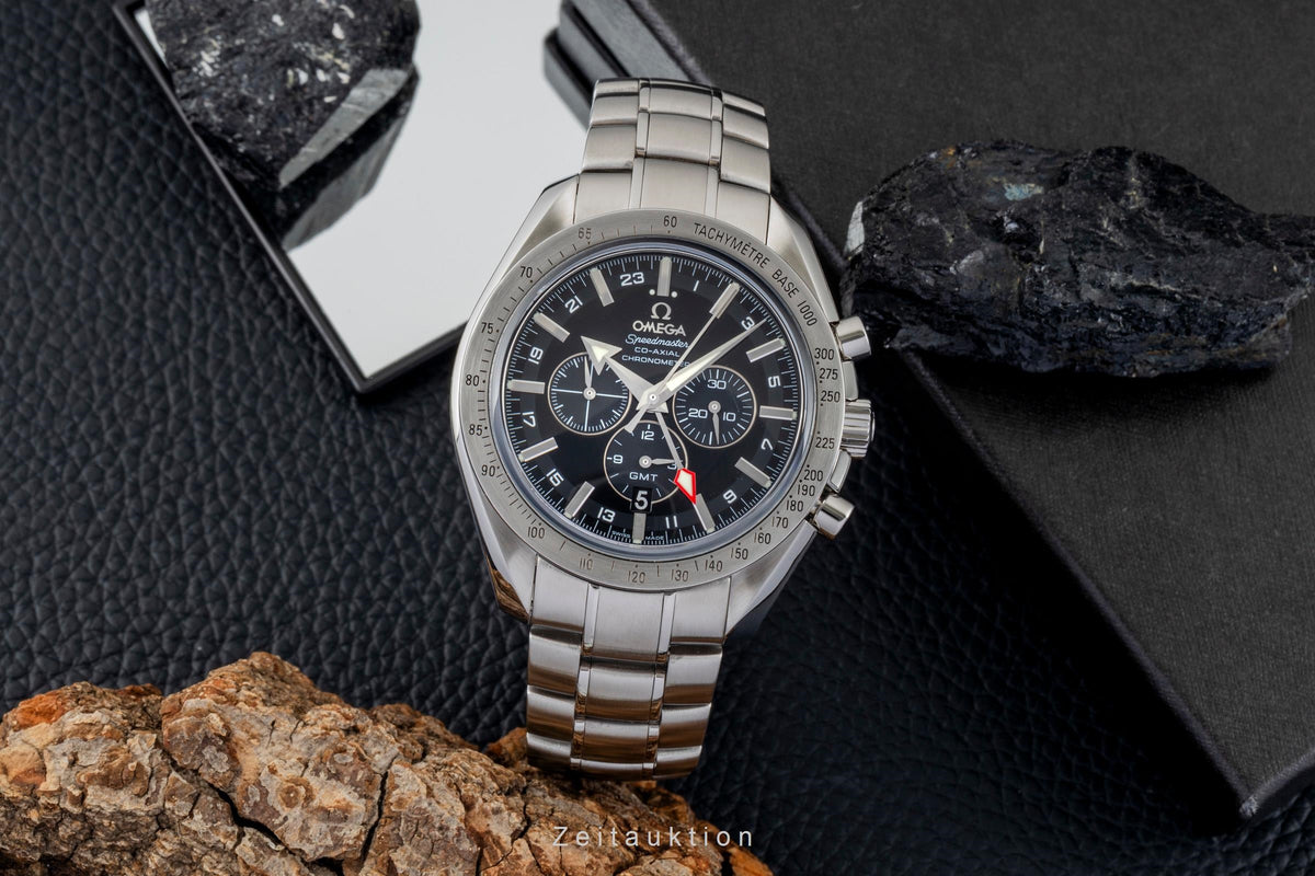 Omega Speedmaster Broad Arrow Chronograph Stahl Automatik Herrenuhr 3581.50.00 [2606214]