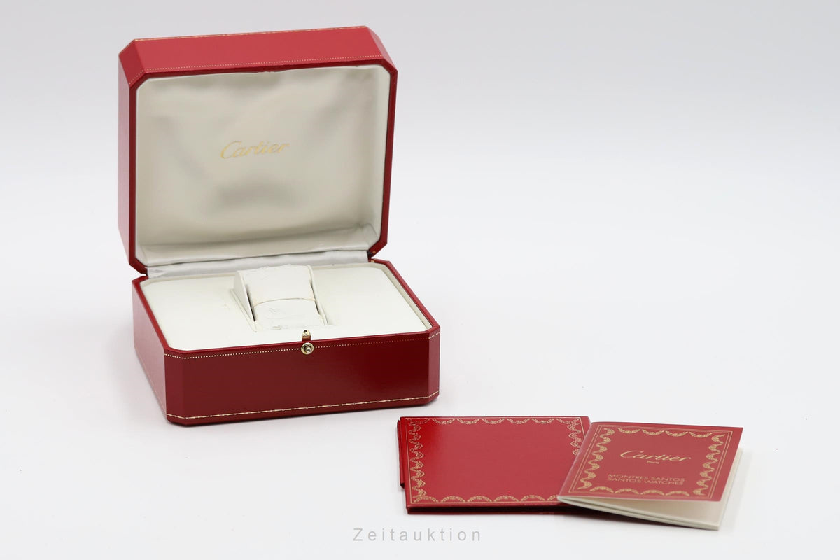 Cartier Santos steel / gold quartz women's watch 187901  [2606215]