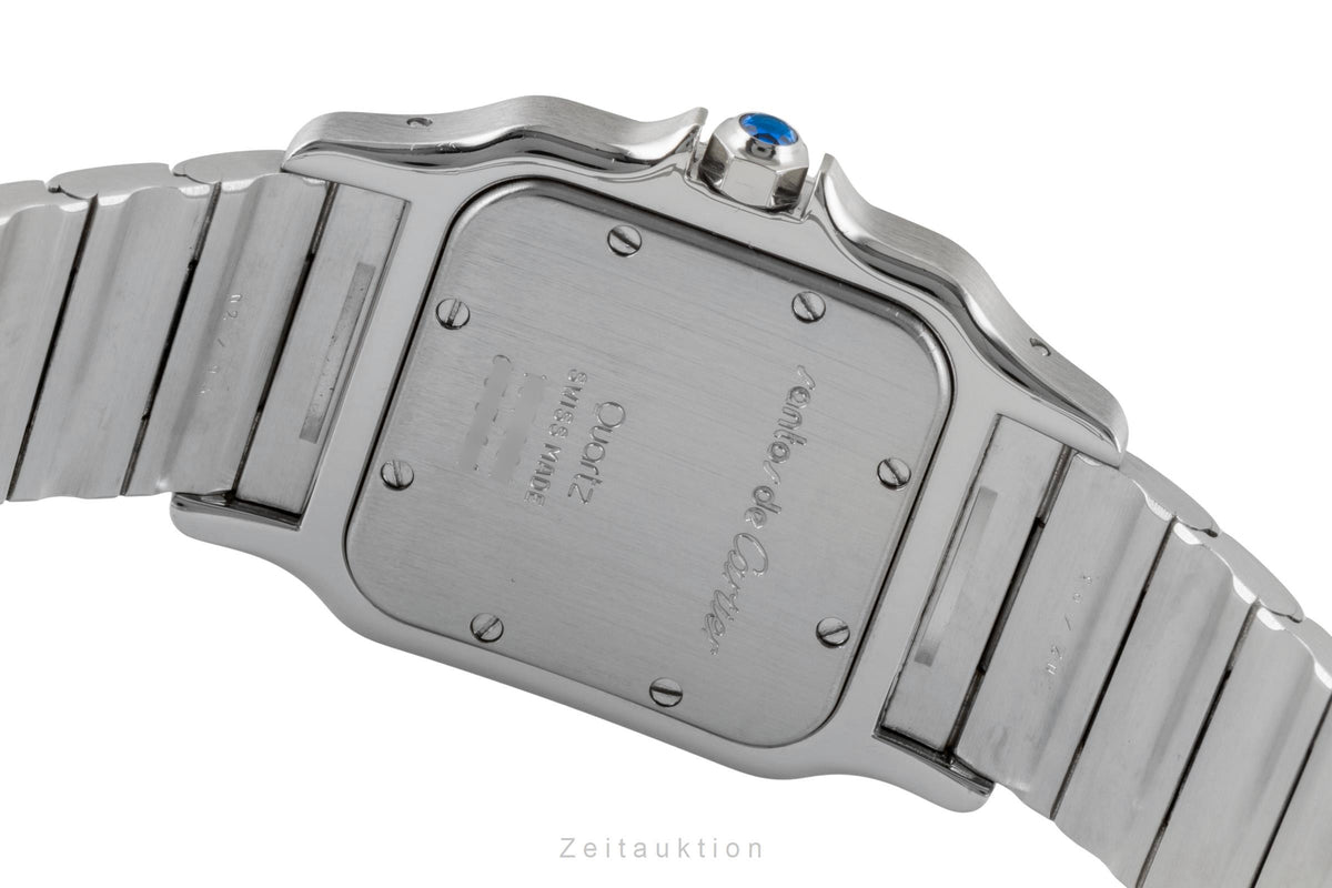 Cartier Santos steel / gold quartz women's watch 187901  [2606215]