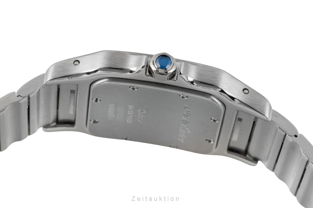 Cartier Santos steel / gold quartz women's watch 187901  [2606215]