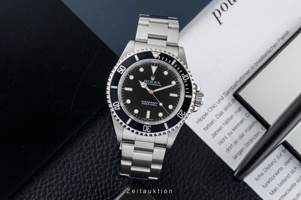 Rolex Submariner steel automatic men's watch 14060M  [2606216]