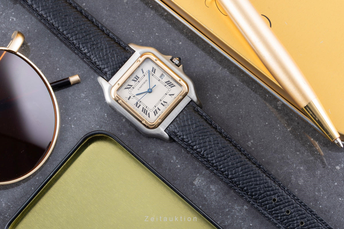 Cartier Panthere acier / or  quartz unisexe 187957  [2606220]