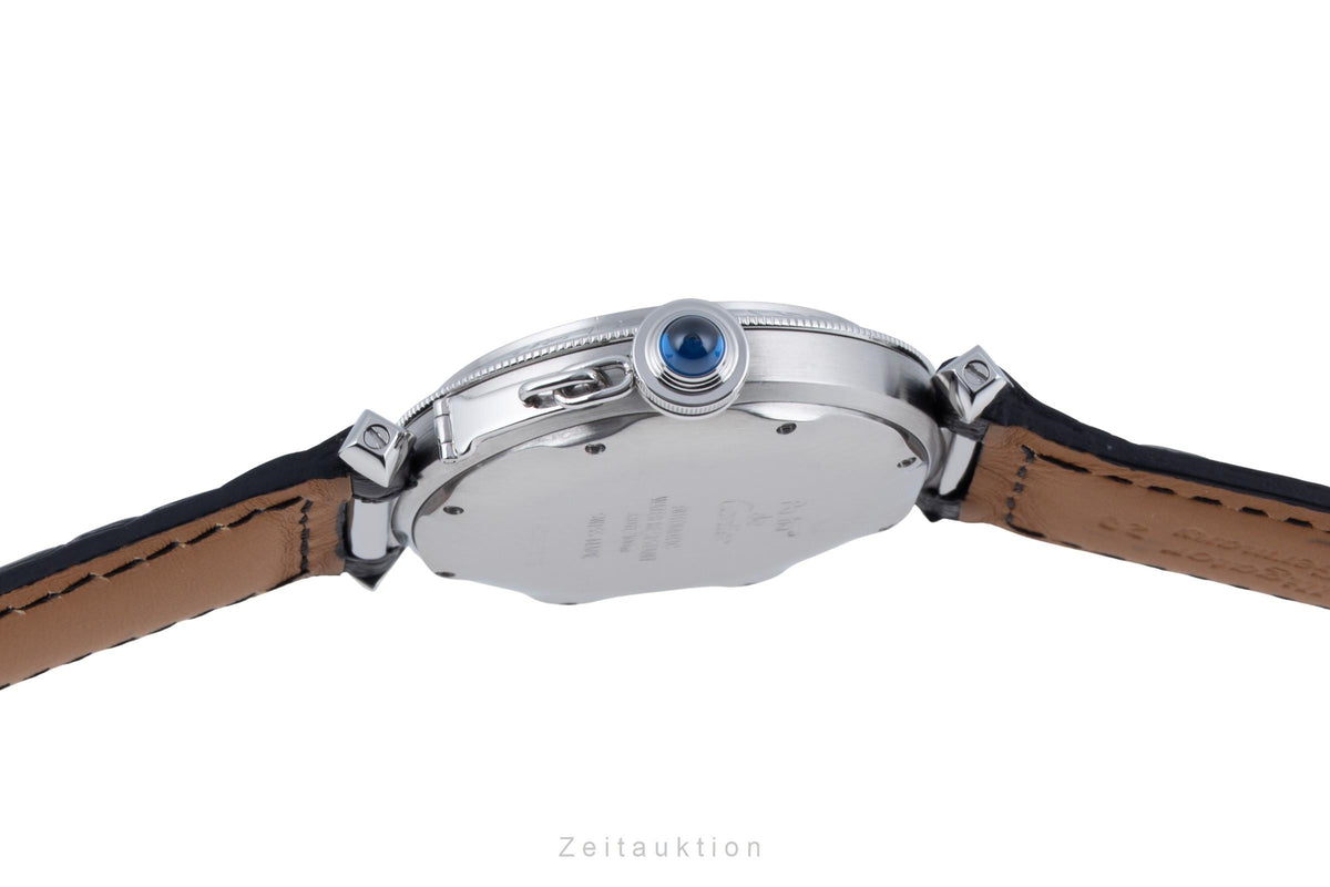 Cartier Pasha steel automatic men's watch W31005H3  [2606221]