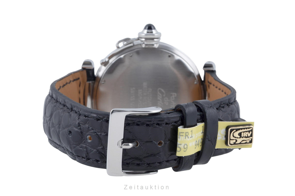 Cartier Pasha steel automatic men's watch W31005H3  [2606221]