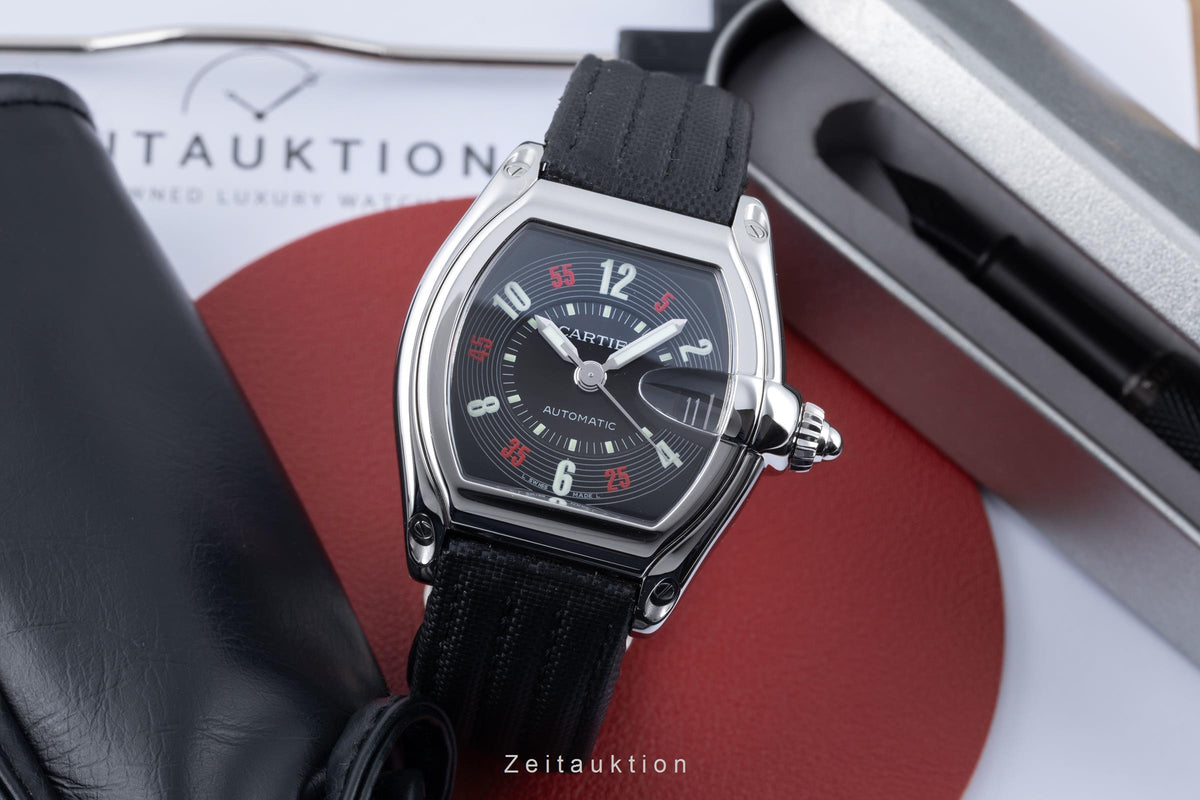 Cartier Roadster steel automatic men's watch W62002V3  [2606222]
