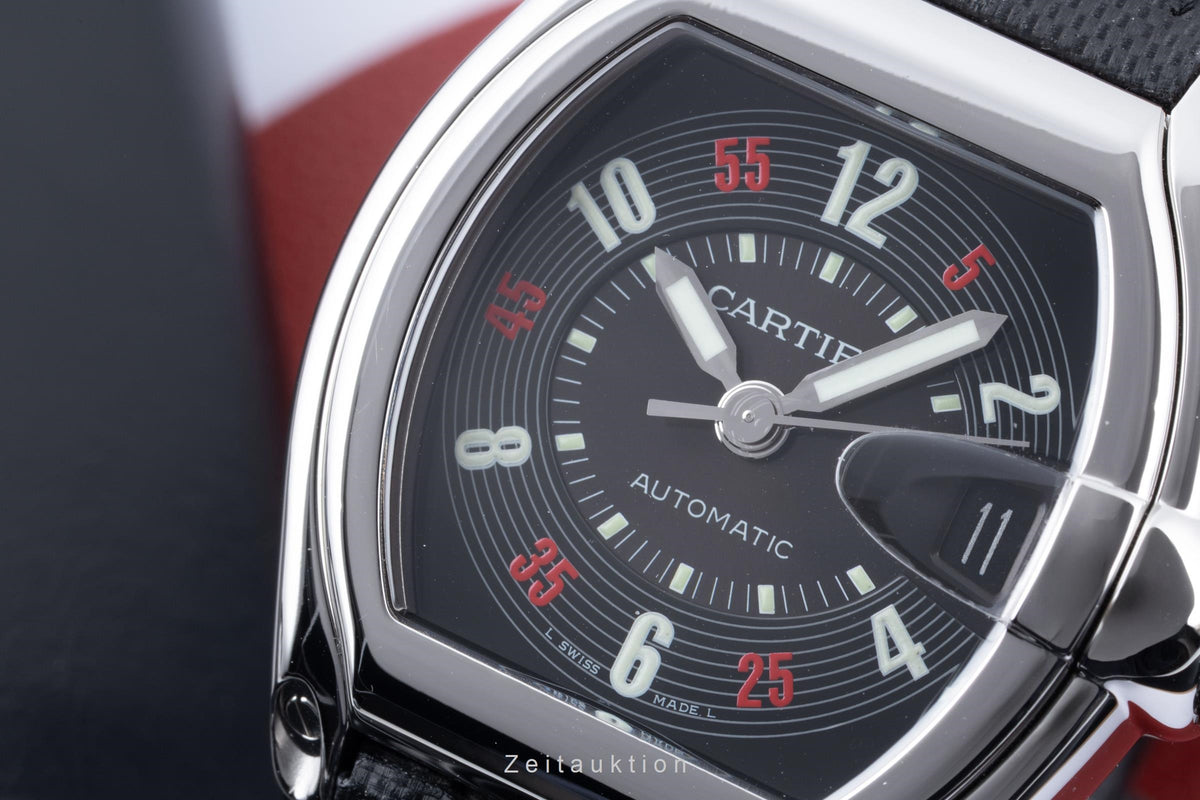Cartier Roadster steel automatic men's watch W62002V3  [2606222]