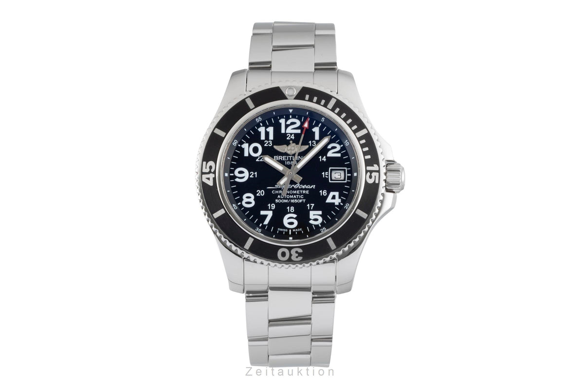 Breitling Superocean acciaio automatismo orologio da uomo A17365C9/BD67  [2606226]