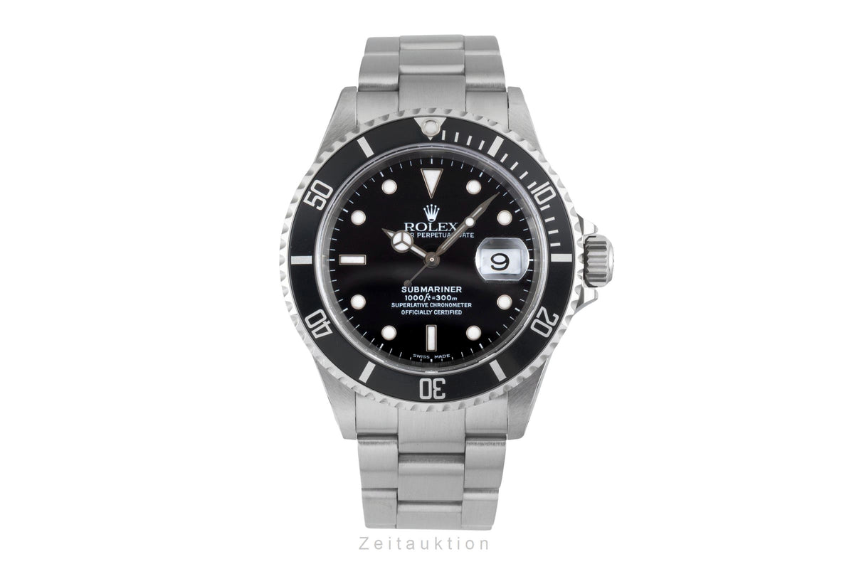 Rolex Submariner acero automático reloj para caballeros 16610  [2606228]